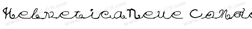 HelveticaNeue CondensedBold GBpc EU字体转换